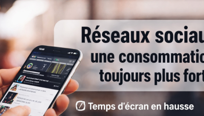 Réseaux sociaux une consommation toujours plus forte